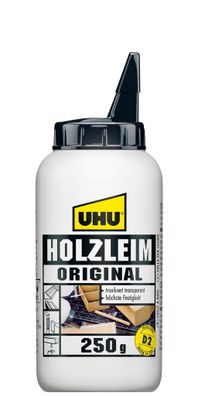 UHU Holzleim Original D2 lösungsmittelfrei Flasche 250g
