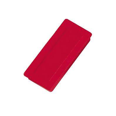 Dahle Starker Haft-Magnet 23 x 50 mm rot, Haftkraft 10 N