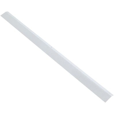 Dahle Lackierte Metall-Profilleiste 100 cm, weißaluminium, Nägel inkl