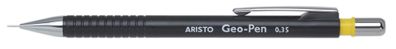 Aristo Feinminenstift Geo-Pen schwarz 0,35 gefederte Minenführung