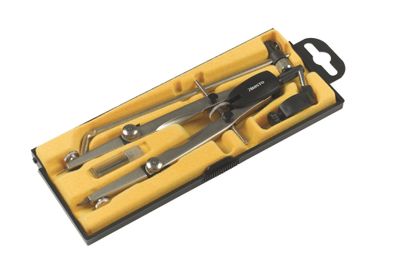 Studio Schnellverstellzirkel Set, Adapter, Minen, Verlängerung