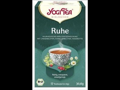 Yogi Tea®, Yogi Tea GmbH 3x Yogi Tea® Ruhe Bio 17x1,8g