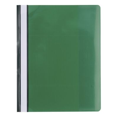 Sichthefter mit Innentasche grün
