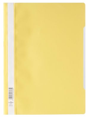 Durable Schnellhefter A4 PP gb 25St transp. Vorderdeckel