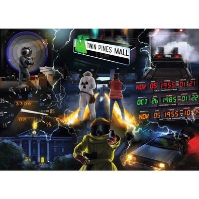 Puzzle Universal Vault Movie Collection - Back To The Future (1000 Teile)