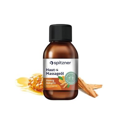 Aroma Haut- und Massageöl Honig-Amyris 200 ml