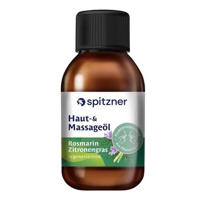 Aroma Haut- und Massageöl Rosmarin-Zitronengras 200 ml