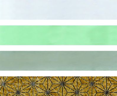 HEYDA 204875534 Faltstreifen-Set für Fröbelsterne 1 x 30 cm 15 x 45 cm