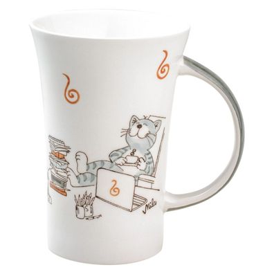 Coffee Pot Oommh... relax, take it easy, Katze, Mila Design, 4045303822276