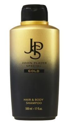 Goldener Luxus: Duschgel & Badezusatz von John Player Special, 500 ml