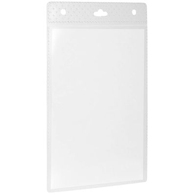 Durable Namensschild A6 Hochformat tr ohne Befestigung