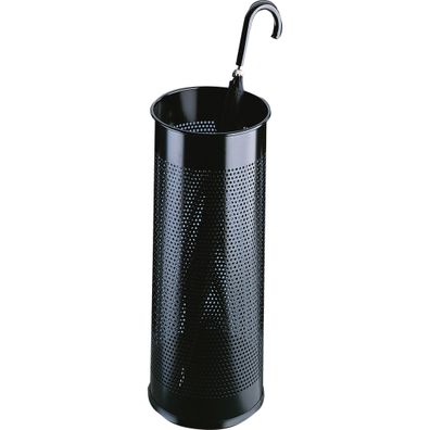 Durable Schirmständer Metall 28,5l sw rund perforiert