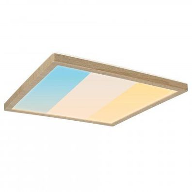 Paulmann 71259 LED Panel Atria Shine 298x298mm 3000-6500K Holzoptik IP44
