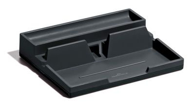 Durable Ablageschale d. gr 2Fächer Varicolor Tablethalterung