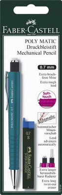 Faber Castell Druckbleistift Poly Matic 0,7 B sortiert Rad