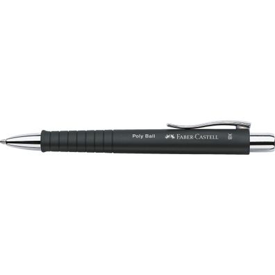 Faber Castell Kugelschreiber Poly Ball XB schwarz