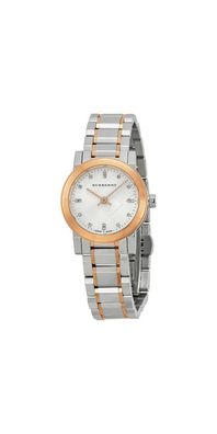 Burberry Heritage Damenuhr gold silber