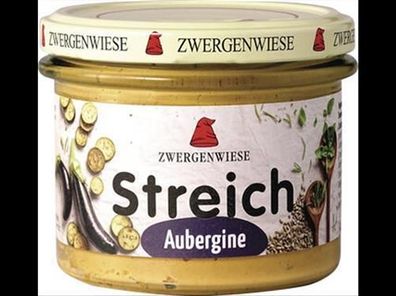 Zwergenwiese 6x Aubergine Streich 180g