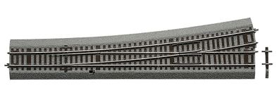 Roco Line H0 42582 Handweiche links Wl10 Handbetrieb Länge 345 mm Gleis 1:87
