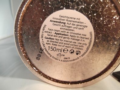 Judith Williams Life Long Beauty Rich Rose Face Cream XL 150 ml