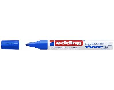 Edding Glanzlackmarker 750 2-4 mm blau