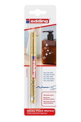 Edding Glanzlackmarker 751 1-2 mm gold 1er-Blister
