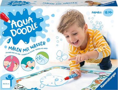 Ravensburger 4565 Aquadoodle Animals - Erstes Malen für Kinder ab 18 Monate - Malset