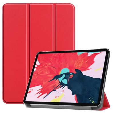 Hülle für Apple iPad Pro 11 2020 /2021/2022 11 Zoll Cover Auto Sleep/Wake Rot
