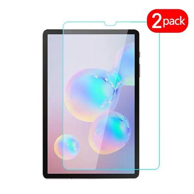 2x Schutzglas für Samsung Galaxy Tab S6 SM-T860 10.5 Zoll Screen Protector