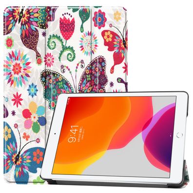 Cover für Apple iPad 10.2 Zoll 2019/2020/2021 Tablethülle Schlank mit Standfunk... ->