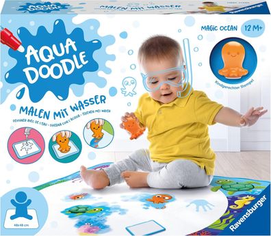Ravensburger 4568 Aquadoodle Magic Ocean - Fleckenfreies Stempeln und Entdecken mit W