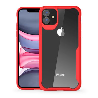 Hülle für Apple iPhone 11 Pro XI 2019 5.8 Zoll Case Cover Outdoor Handyhülle Rot