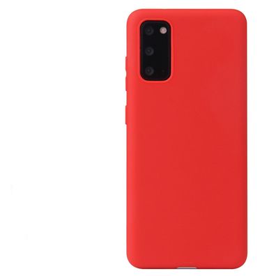 Cover für Samsung Galaxy S20 SM-G986 6.2 Zoll Ultra Slim Schutzhülle aus TPU Rot