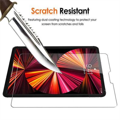 2x Schutzglas für Apple iPad Pro 2018/2020/2021/2022 Air 4 2020 10.1 Zoll