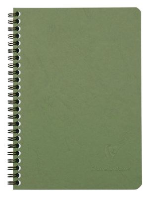 Clairefontaine Spiralbuch AgeBag A5 kar 50Bl gn