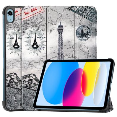 Smart Cover Hülle für Apple iPad 2022 10.9 Zoll Flip Case Tasche Bookstyle