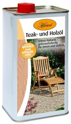 Hanton Teaköl und Holzöl 1000ml
