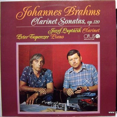 Opus 9111 1190 - Johannes Brahms - Clarinet Sonatas, Op.120