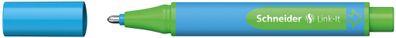 Schneider Kugelschreiber Link-It Slider hellblau