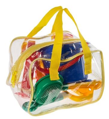 Sandspielzeug-Set in Tasche 8-teilig - 8-teilige Set