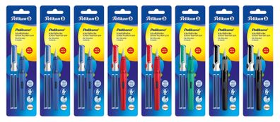 Pelikan Schulfüller Pelikano P481 L sort. + 2GTP/B Blister