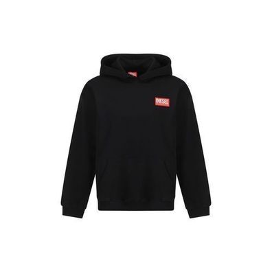 Diesel Black Cotton Sweatshirt