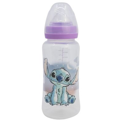 Stitch Babyflasche 360 ml Silikon-Sauger mit 3 Positionen & Anti-Kolik-System