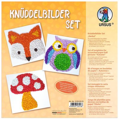Ursus Knüddelbilder SET "HERBST"