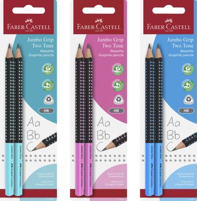 Faber Castell Bleistift Grip Jumbo Two Tone B sortiert