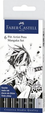 Faber Castell Tuschestift Pitt Artist Pen Manga schwarz