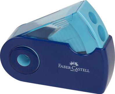Faber Castell Doppelspitzdose Vierkantbehälter Sleeve sort