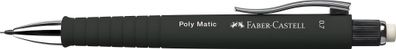 Faber Castell Druckbleistift Poly Matic 0,7 B schwarz Rad