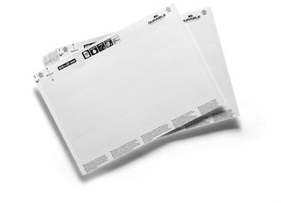 Durable Einsteckschild 200x30mm A5 ws 20ST für Scanfix / Labelfix