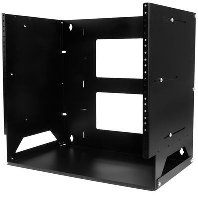 StarTech Wandmontage Server Rack mit Fachboden - 4HE - Anpassbar von 30,5 cm - 45,7cm